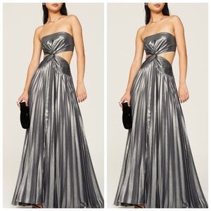 Ramy Brook Silver Maxi Dress